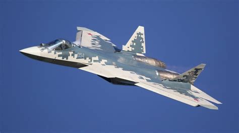 Seeing Half Of Russias Su 57 Stealth Fighters Suddenly Go Airborne Was
