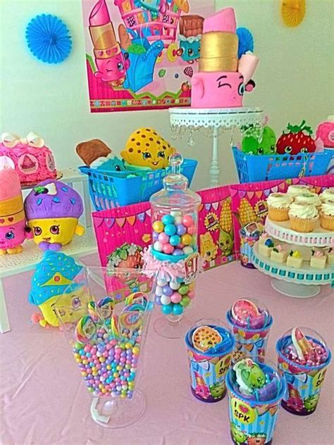 Colorful Fun Shopkins Birthday Party See More Party Ideas At Fiesta De