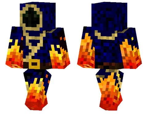 Fire Mage Minecraft Pe Skins