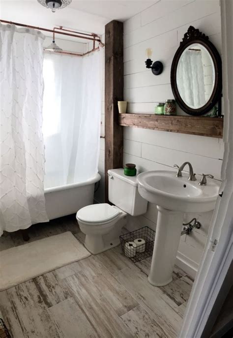 53 Vintage Farmhouse Bathroom Ideas 2017 Bathroom Farmhouse Style