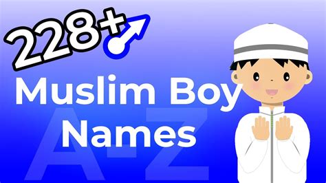 228 Best Muslim Boy Name Ideas A Z With Meaning 2023 Youtube