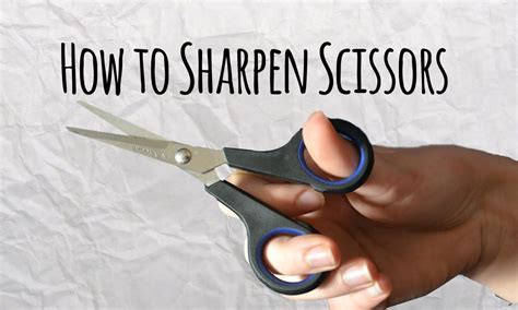 How To Sharpen Scissors Master Of Diy Creative Ideas For Home How