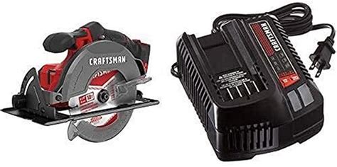 Craftsman V20 6 12 Inch Cordless Circular Saw With Fast Charger