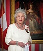 Elizabeth II, Queen of Canada, Official Portrait, 2010. Photo taken in ...