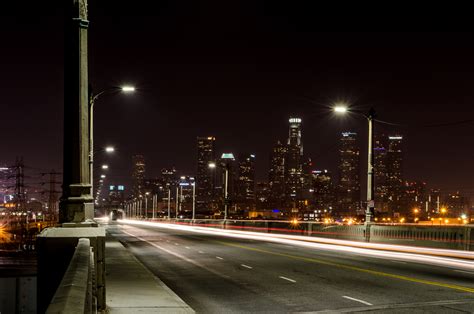 Photographs Of Los Angeles At Night Kevins Travel Blog