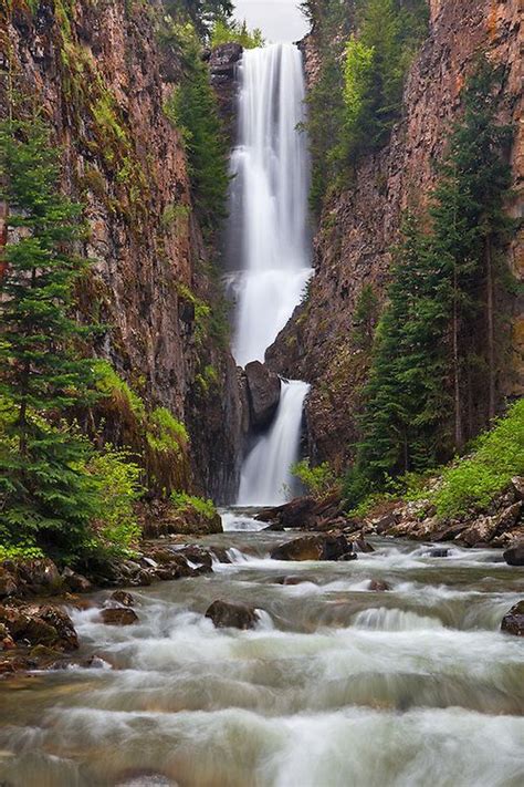 Mystic Falls Lake Fork Of The San Miguel River Near Telluride