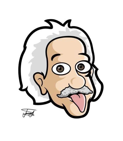 Einstein Drawing Cartoon Free Download On Clipartmag