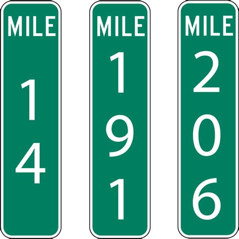 Vintage Mile Marker 35 Sign