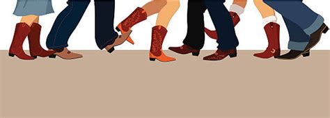 100 Line Dancing Illustrations Royalty Free Vector Graphics And Clip