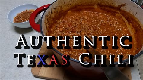 A 100 Genuine Authentic Texas Chili Recipe Jw Spencer