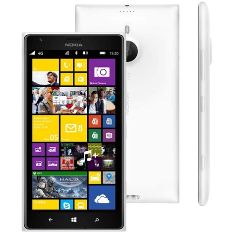 Celular Desbloqueado Nokia Lumia 1520 Branco Com Tela 6 Windows Phone