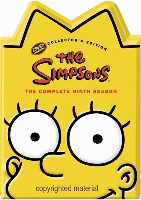 Simpsons The The Complete Ninth Season Lisa Collectible Packaging