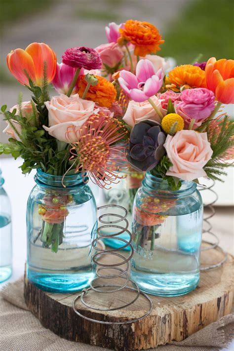Rustic Wedding Centerpieces Beautiful Suggestions For A Big Memorable Rustic W Wedding