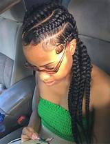How to cornrow braid your hair. Diagonal big cornrow braids for black women - HAIRSTYLES