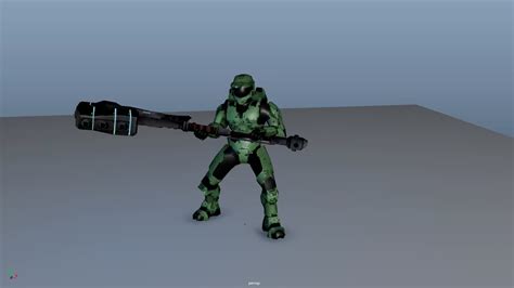 Artstation Master Chief Death Animation