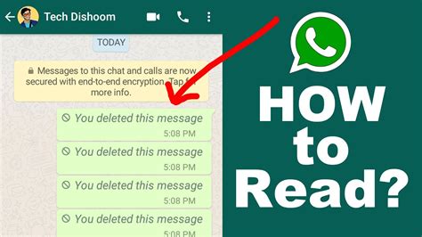 how to read deleted whatsapp messages new whatsapp trick youtube