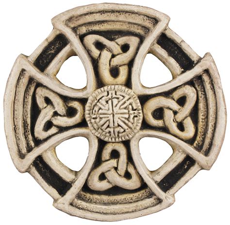 St Columba Wheel Cross Cornwall England Celtic Art T