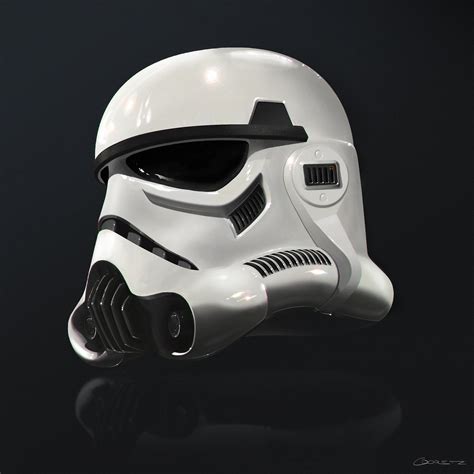 Was Hyped For Rogue One So I Painted A Stormtrooper Helmet Thought You