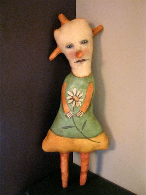Reserved For Martha Funny Weird Art Doll Sandy Mastroni Creepy Doll