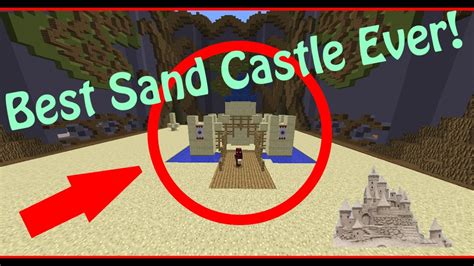 Best Sandcastle Ever Minecraft Build Battle 1 Youtube