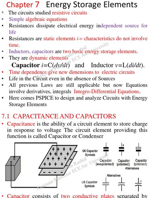 Chapter 7 Energy Storage Elements Pdf Inductor Inductance