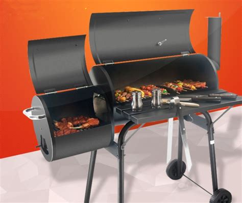 These zones not only provide. Big and small BBQ grill,Outdoor charcoal BBQ grill,BBQ ...