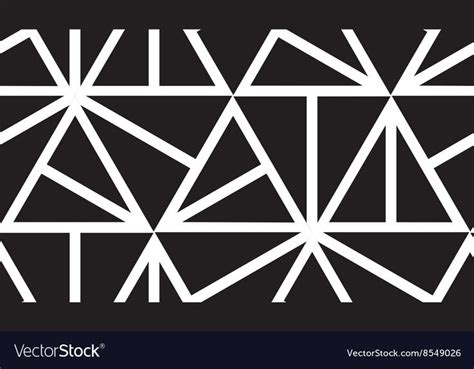 Geometric Seamless Pattern Repeating Vector Image On Vectorstock