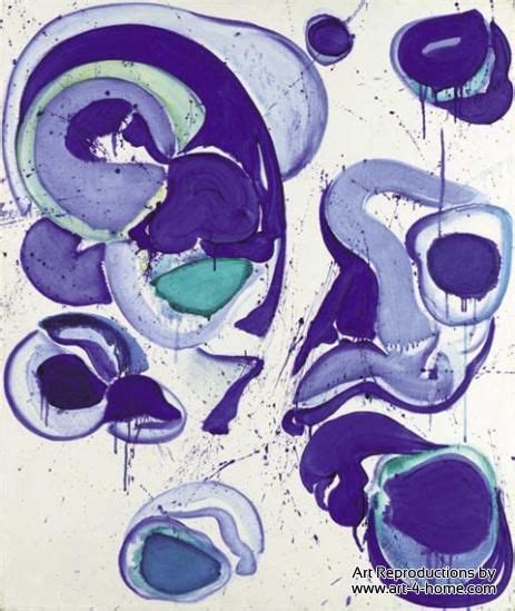 Blue By Sam Francis Blue Painting Reproductions Sam Francis Artist