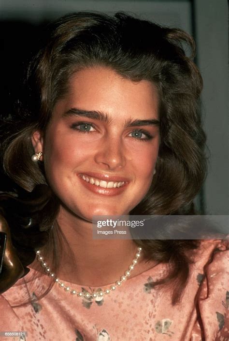 Brooke Shields Circa 1984 In New York City Fotografía De Noticias
