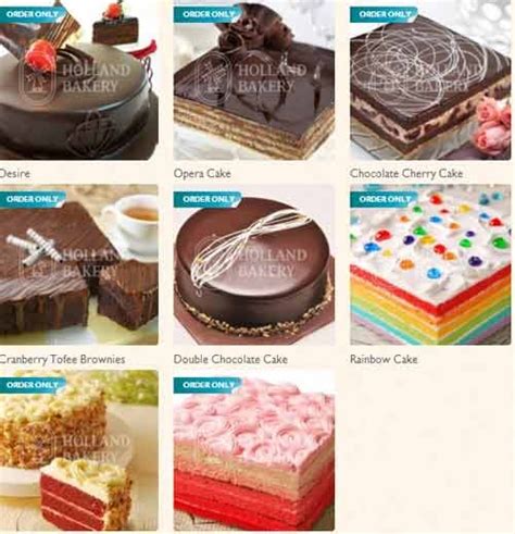 Toko kue ini memiliki lisensi. Harga Kue Ulang Tahun Holland Bakery November 2016 - Harga 11