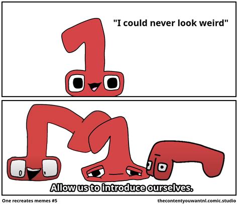 One recreates memes #5 - Comic Studio