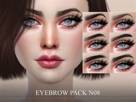 Pralinesims Eyebrow Pack N08 Sims 4 Tsr Sims 4 Sims