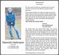 Traueranzeigen von Heinrich Hohmann | Aachen gedenkt