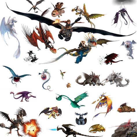 An Image Of Many Different Types Of Monsters