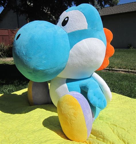 Giant Yoshi Plush 20 Steps With Pictures Instructables