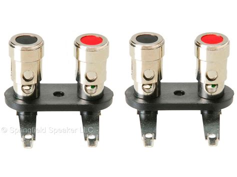 Maybe you would like to learn more about one of these? 2 Pack of Spring Loaded Speaker Terminals - Nickel ...