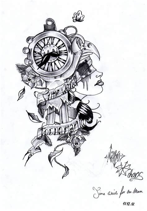 49 Phenomenal Clock Tattoo Designs For Your Good Time