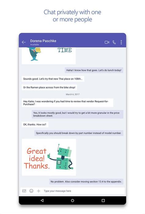 Download microsoft teams 1416/1.0.0.2020111001 apk or other older versions. Microsoft Teams APK Download - Free Business APP for ...