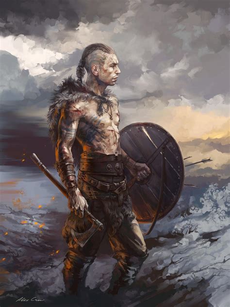 Viking Commission By Alex J Crow On Deviantart