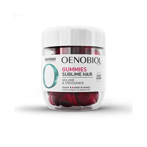 Oenobiol Gummies Sublime Hair Volume Croissance 60 Gommes