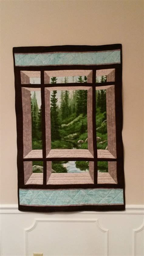 Quilt From Windows On The East Pattern Attic Window Quilts Panel