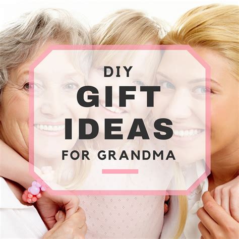 Gifts for her mum grandma grandmother granddaughter mother presents women x. DIY Gift Ideas for Grandma
