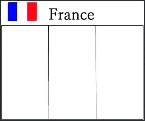 Coloring Of France Flag French Flag Flag Coloring Pag