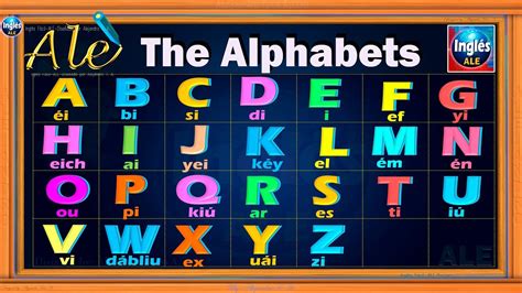 The Alphabet Los Abecedarios En Ingles Youtube
