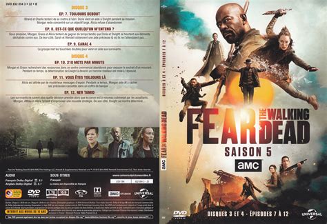 Jaquette Dvd De Fear The Walking Dead Saison 5 Dvd 2 Cinéma Passion