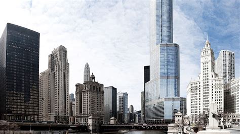 Chicago The City Center Skyscrapers High Definition Wallpapers Hd