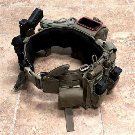 Wood Plastic And Steel — Badger Actual Battle Belts Tactical Kit