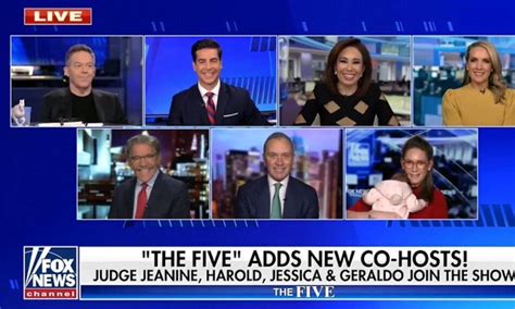 Geraldo Rivera Quitting Fox News ‘the Five Citing Too Much Tension