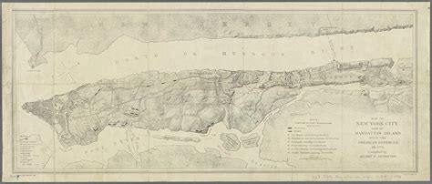 Old Map Of Manhattan New York City 1776 Photograph By Dusty Maps Fine