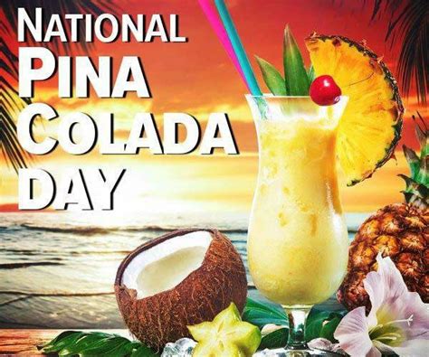National Pina Colada Day July 10